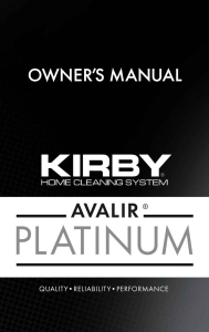 Manuale di istruzioni Kirby