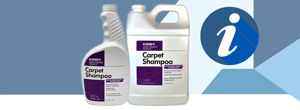 Shampoo per tappeti Kirby