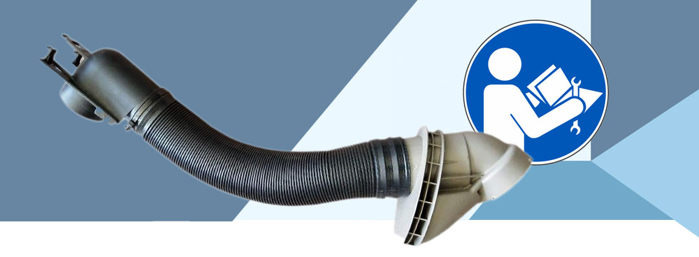 Sostituzione del tubo di riempimento del sacco esterno Kirby